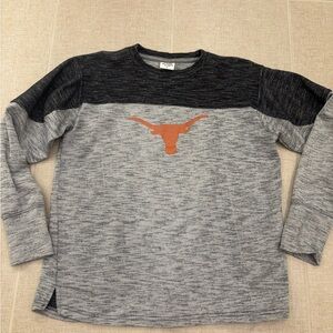 Pressbox Black and Gray Knit Top